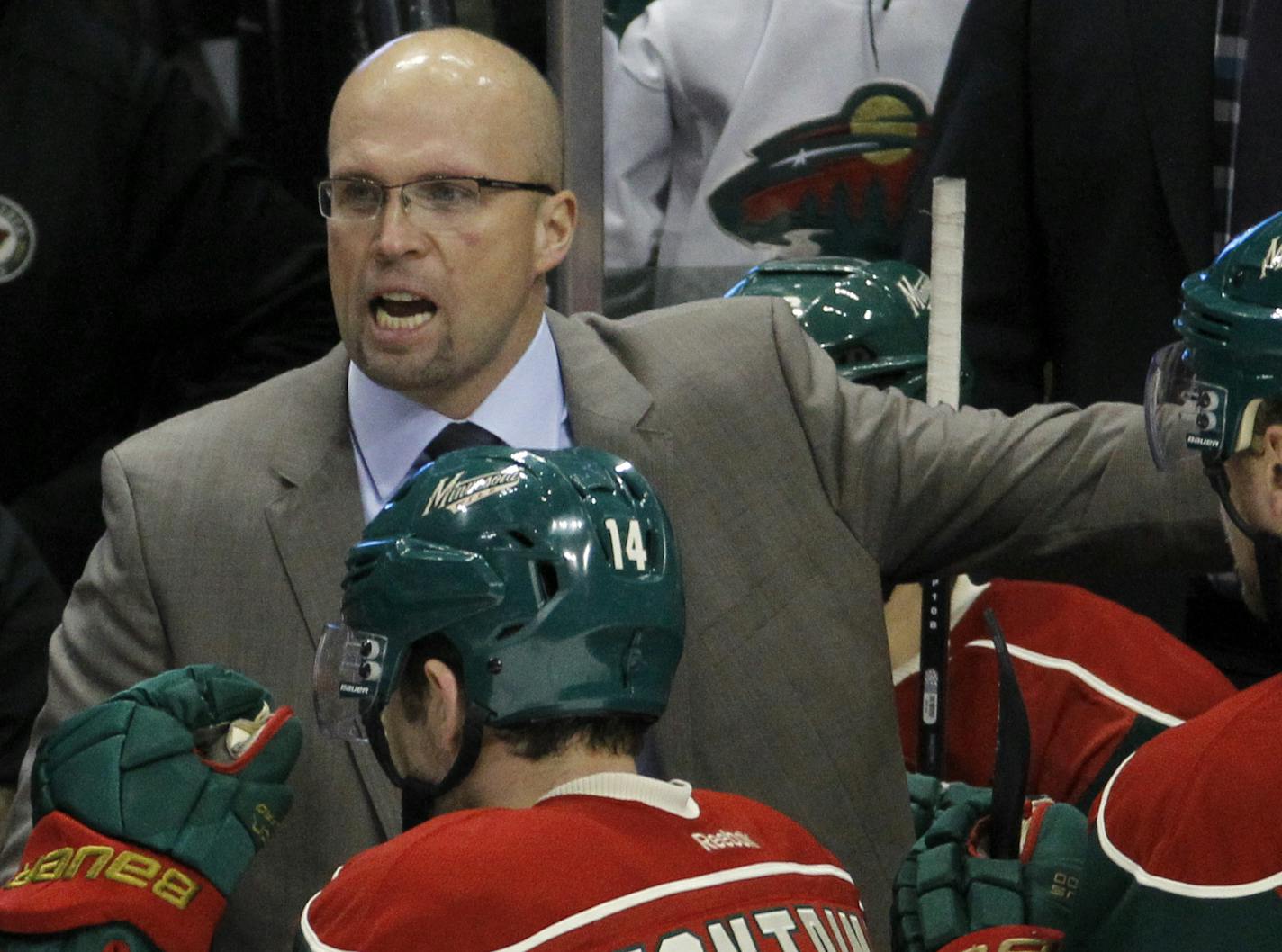 Wild coach Mike Yeo