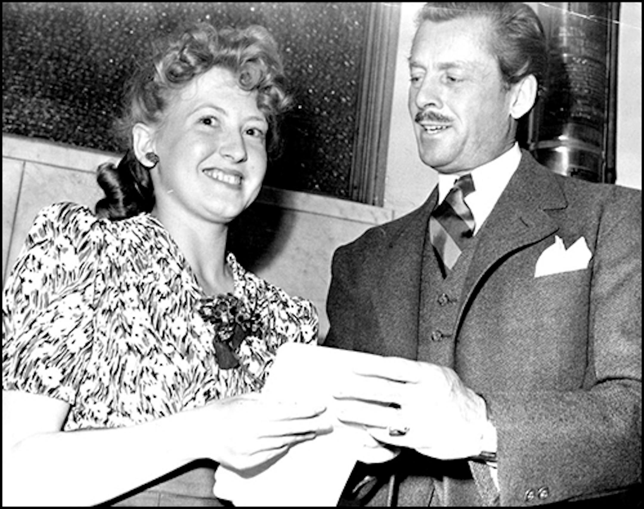 Russell James and Ruth Cook, 1941