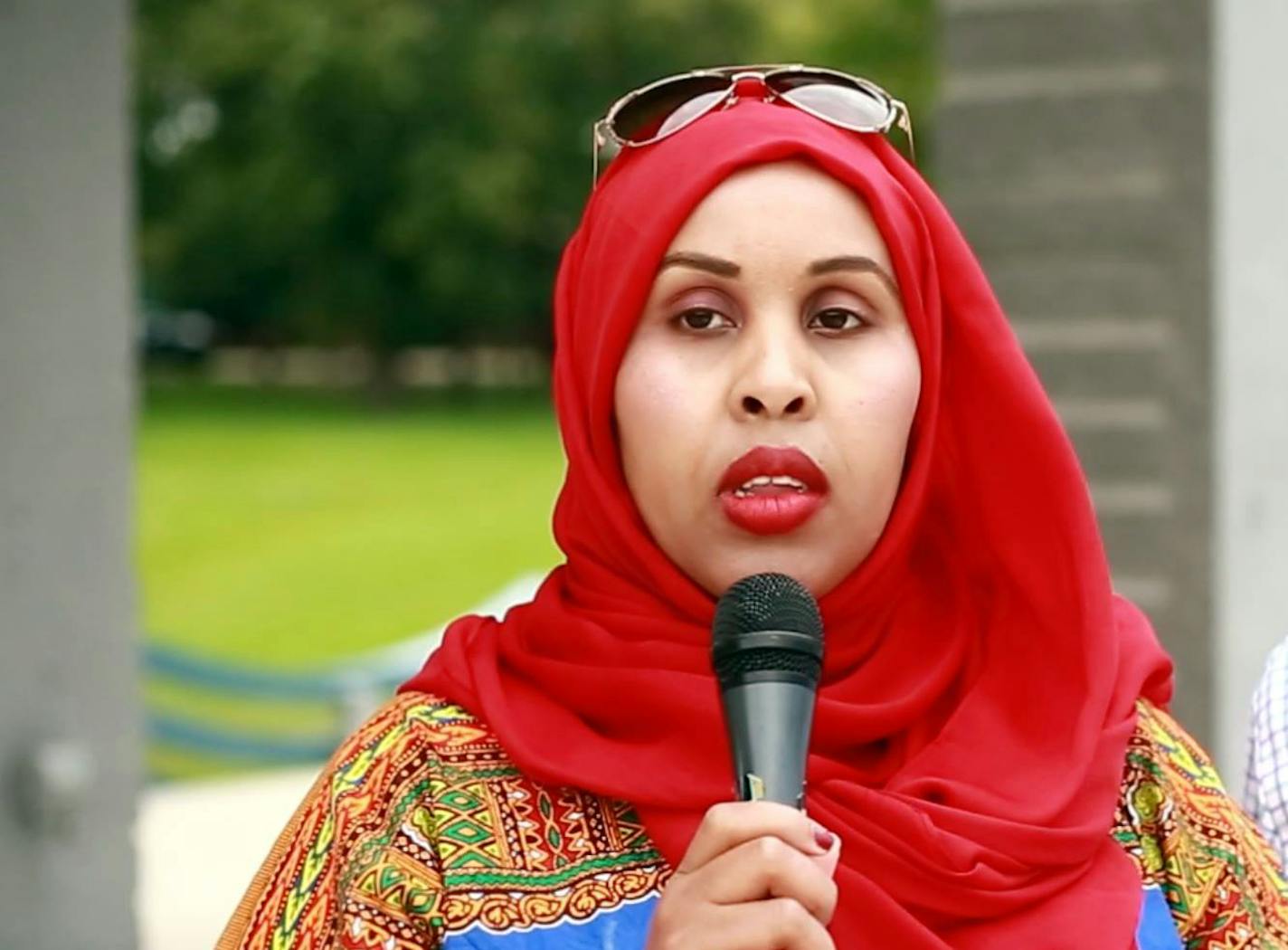 Hudda Ibrahim, teacher at St. Cloud Technical and Community College.