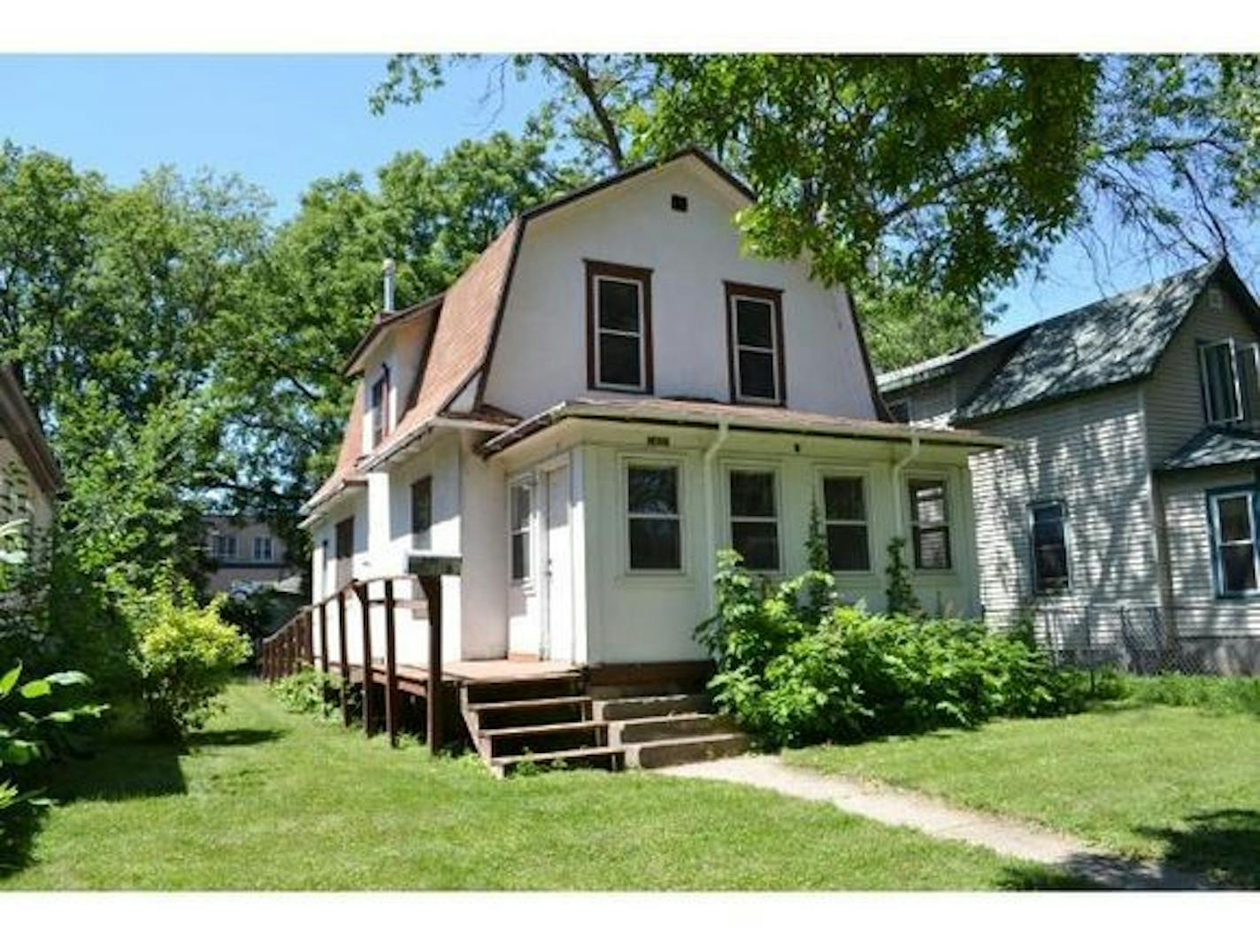 The house from "Purple Rain," at 3420 Snelling Av. in Minneapolis' Longfellow neighborhood.