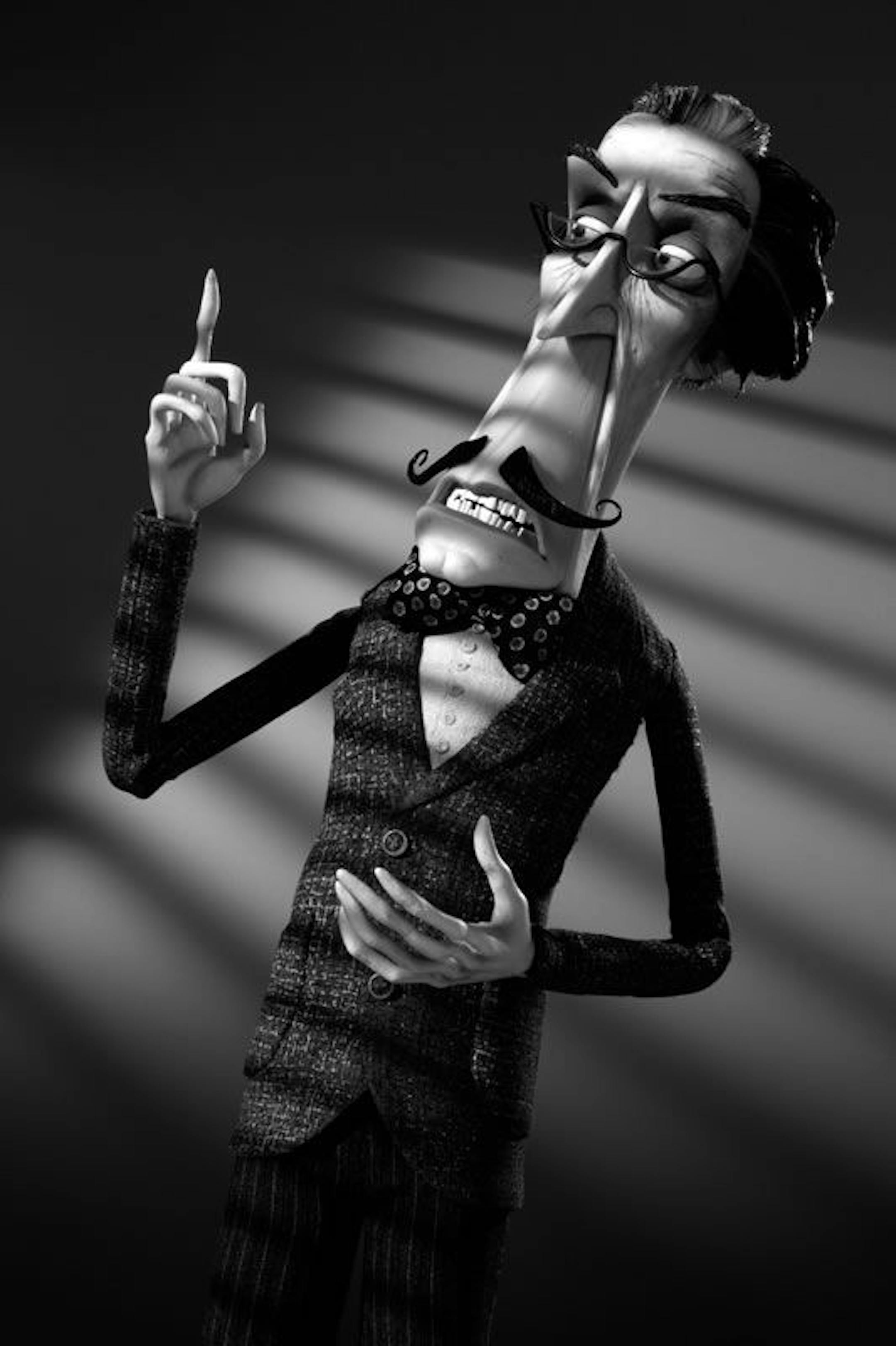 Disney Mr. Rzykruski (voiced by Martin Landau) in "Frankenweenie."