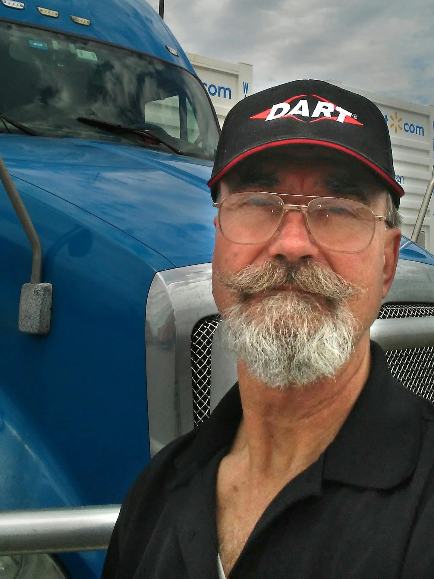 Will Hart, a 44-year veteran trucker from Bloomington.