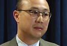 Ramsey County Attorney John Choi. At press conference after the Yanez verdict.