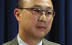 Ramsey County Attorney John Choi. At press conference after the Yanez verdict.