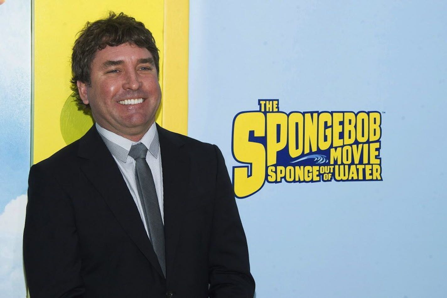 FILE - In this Jan. 31, 2015 file photo, SpongeBob SquarePants creator Stephen Hillenburg attends the world premiere of "The SpongeBob Movie: Sponge Out Of Water" in New York. Hillenburg died Monday, Nov. 26, 2018 of ALS. He was 57.