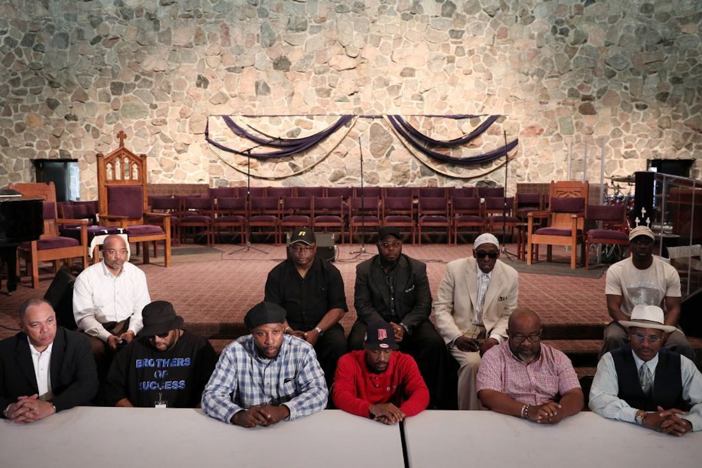 Church and community leaders held a news conference Wednesday in North Minneapolis to announce a June 17 peace summit among gang members and Stevie Wonder in hopes of stopping violence in the area.