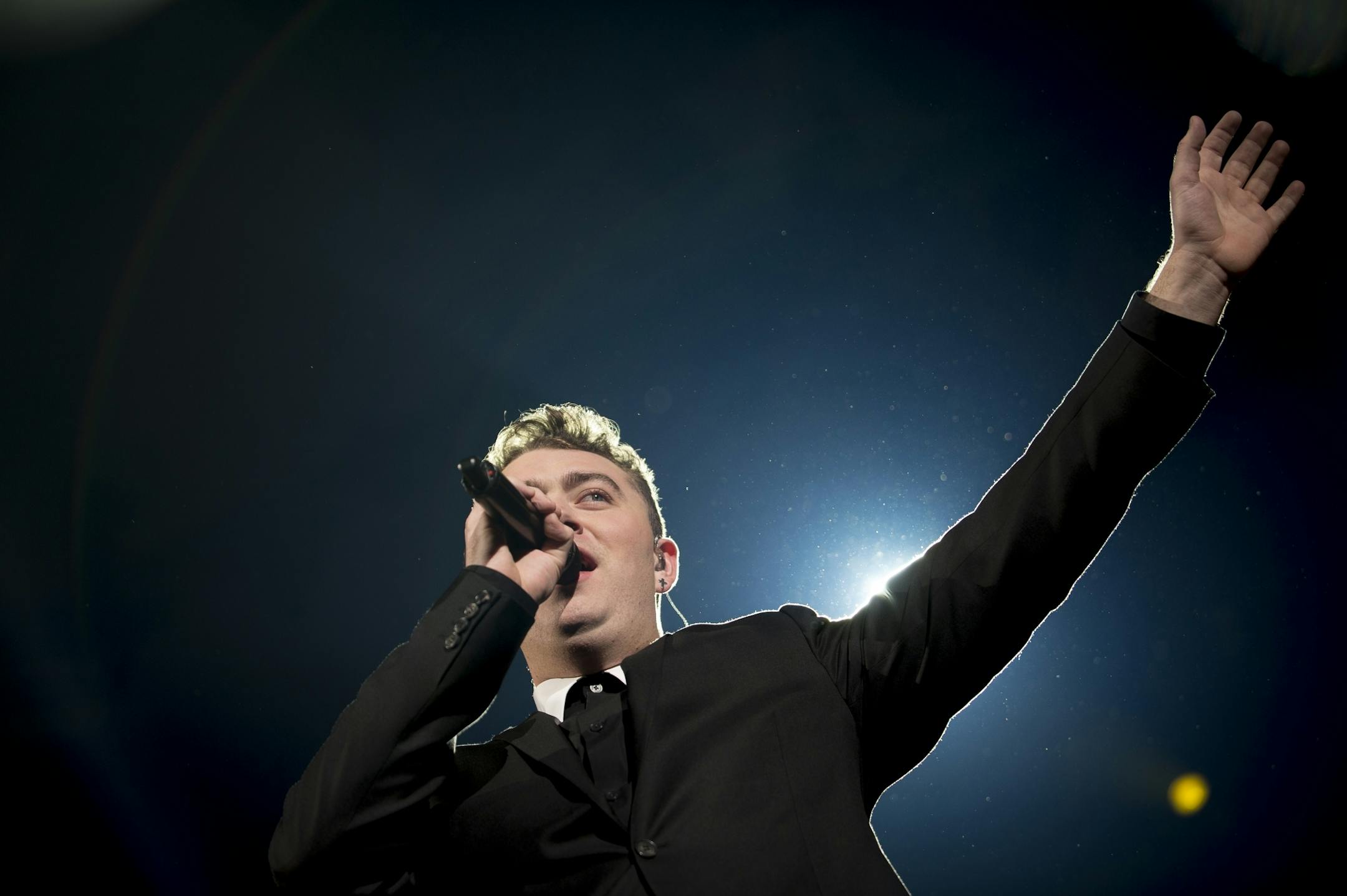 Sam Smith performs Saturday night at the Roy Wilkins Auditorium at St. Paul RiverCentre.