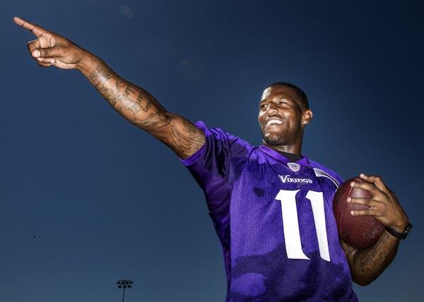 Vikings receiver Mike Wallace
