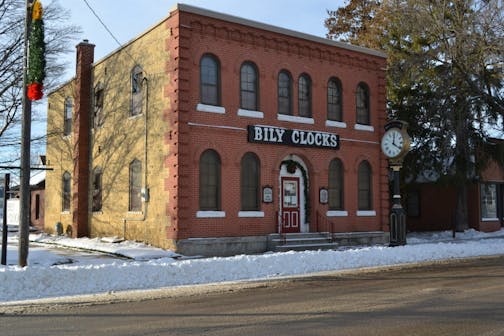 Czech composer Antonin Dvorak and his family stayed in this building during his stay in Spillville, Iowa, in the summer of 1893.