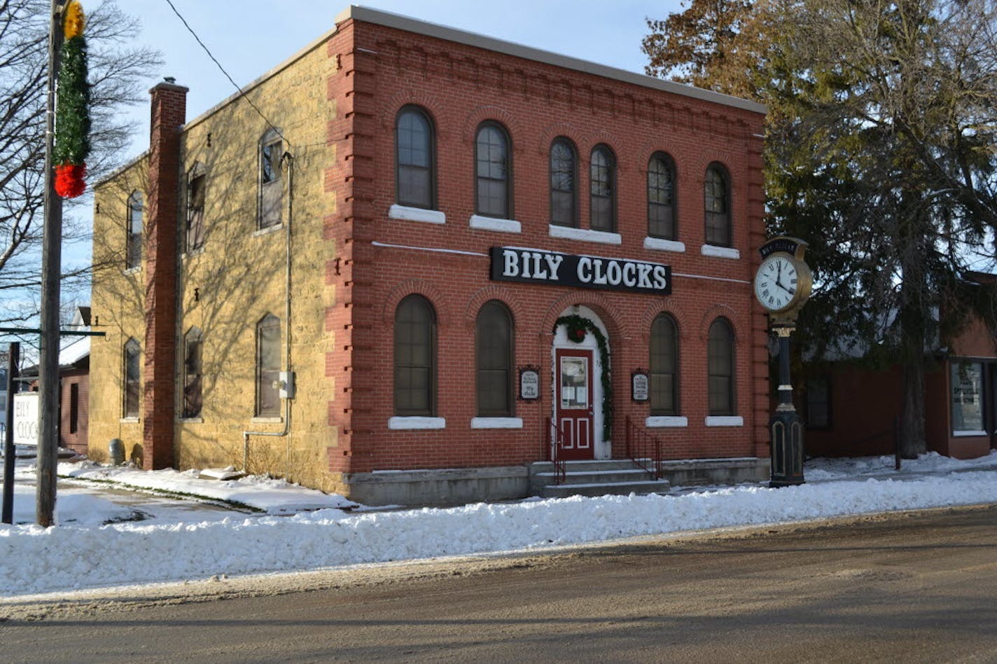 Czech composer Antonin Dvorak and his family stayed in this building during his stay in Spillville, Iowa, in the summer of 1893.