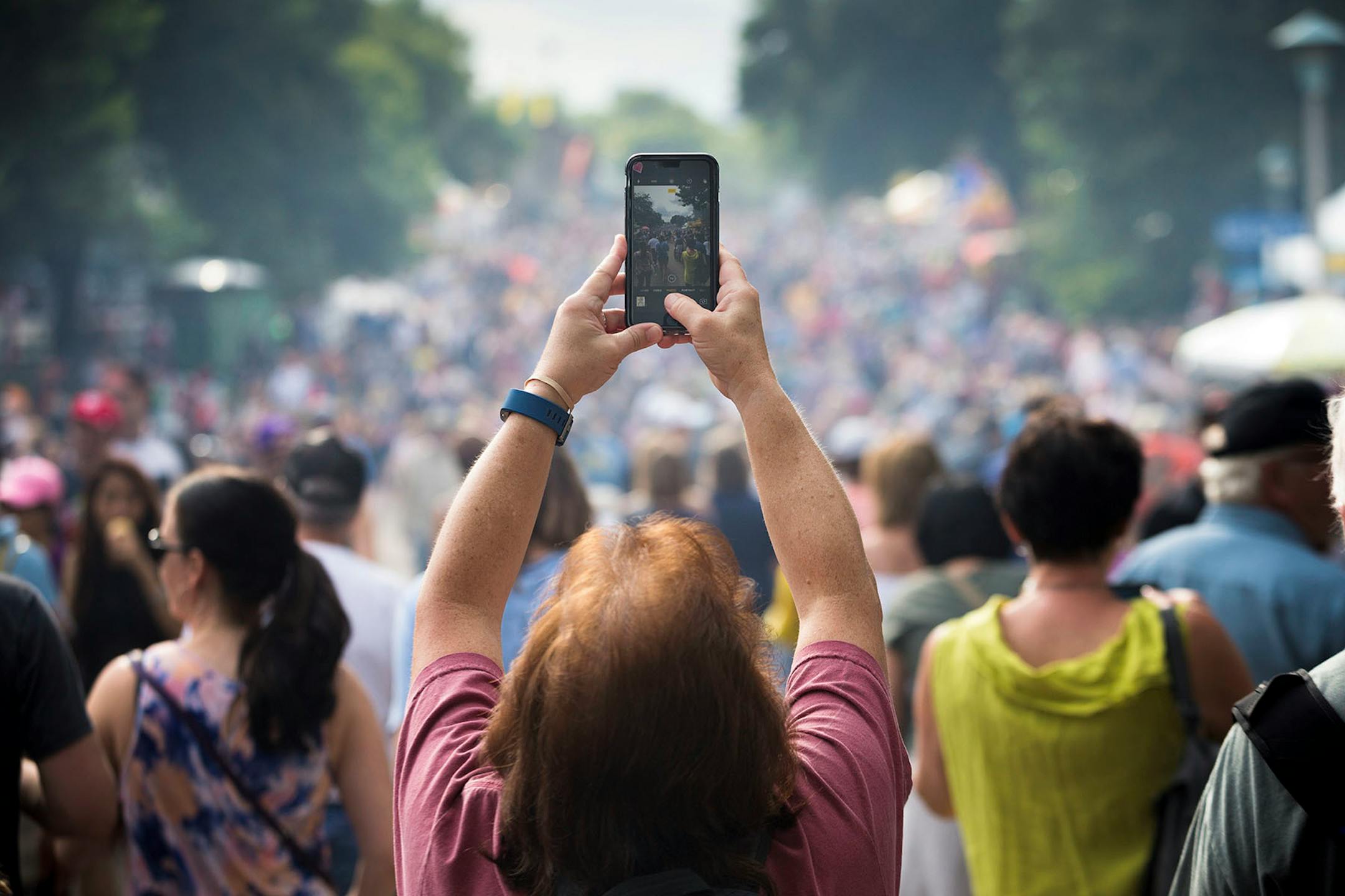 @nklokphoto
The massive crowd at the Minnesota State Fair by @nklokphoto, Nathan Klok.