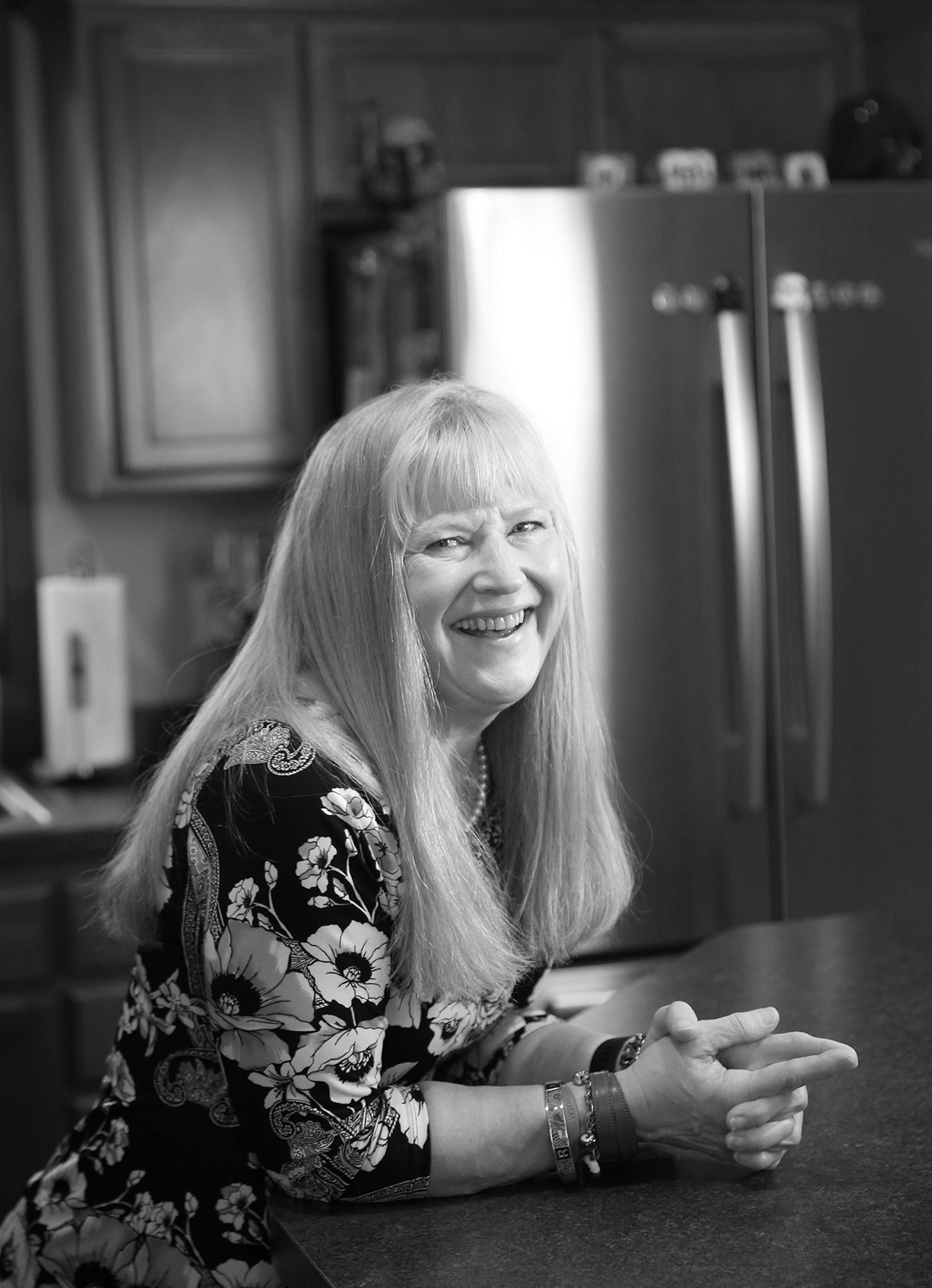 Mary Johnston, photographed inside her son's home in Brooklyn Park on Monday, November 16, 2015, said Thanksgiving has changed for her since she had gastric bypass surgery. It's less about food and more about togetherness. ] (Leila Navidi/Star Tribune) leila.navidi@startribune.com