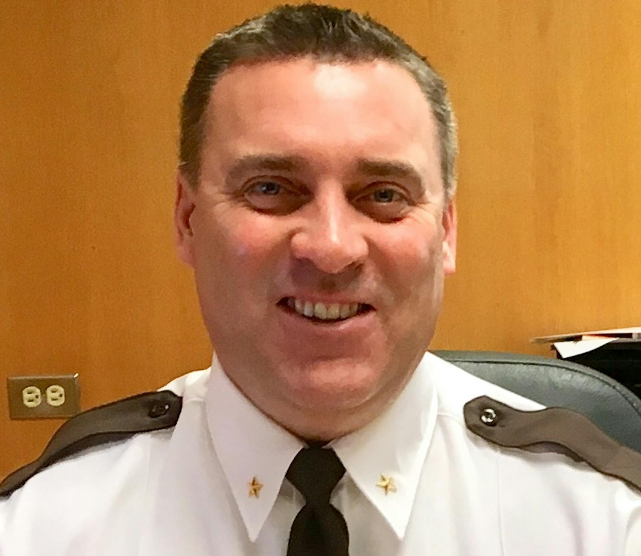 Stearns County Sheriff Steve Soyka was still moving boxes into his new office the week of Jan. 7 after being sworn in as the county's newest sheriff.