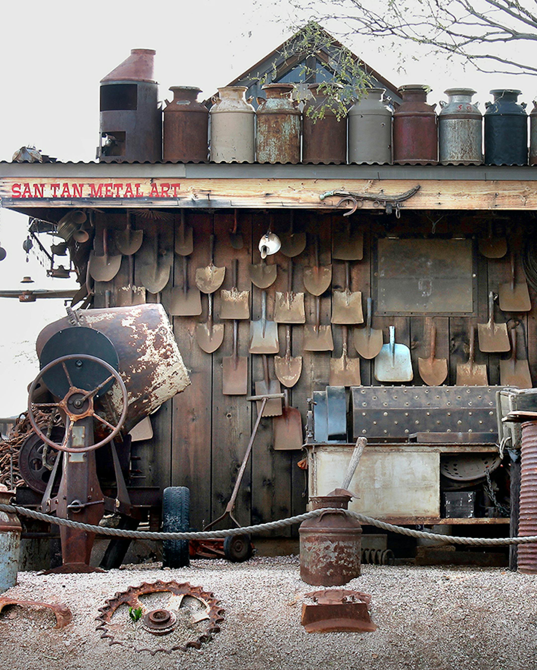 #4 A building at Goldfield Ghost Town, an old gold mining site restored as a tourist site, along the Apache Trail in Arizona.