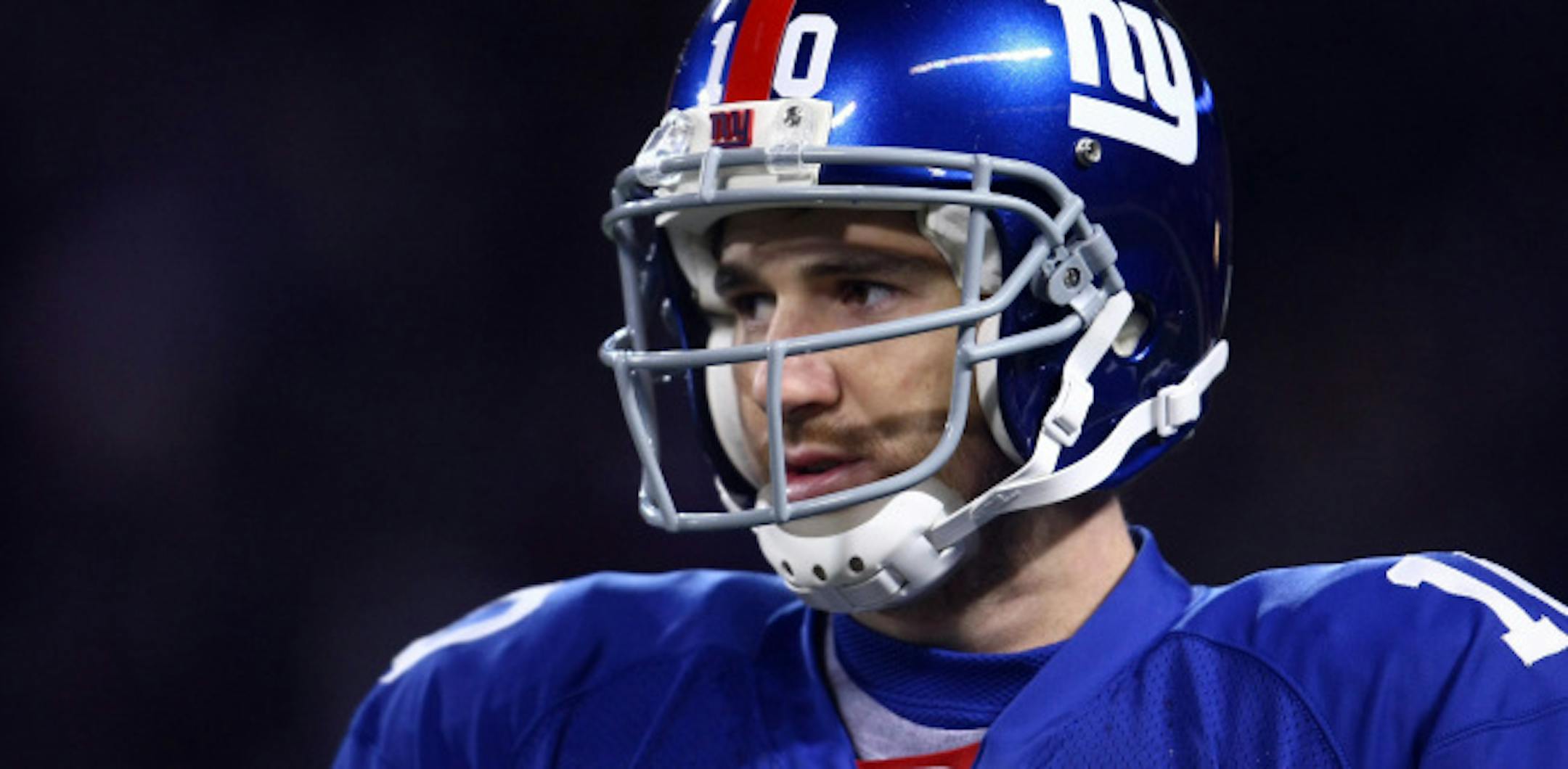 Quarterback Eli Manning of the New York Giants