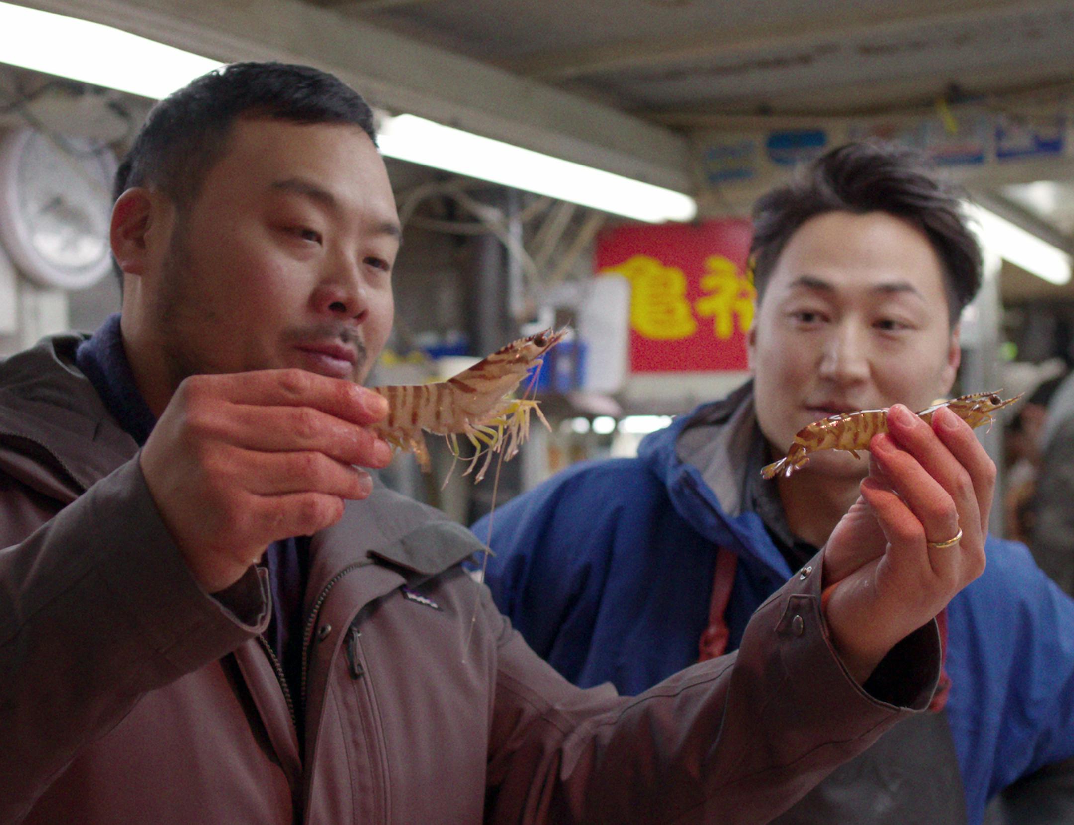 Netflix
David Chang, left, is the host of "Ugly Delicious."