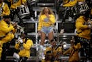 Beyonce performed at the Coachella Music and Arts Festival on Saturday, April 14, 2018 in Indio, Calif.