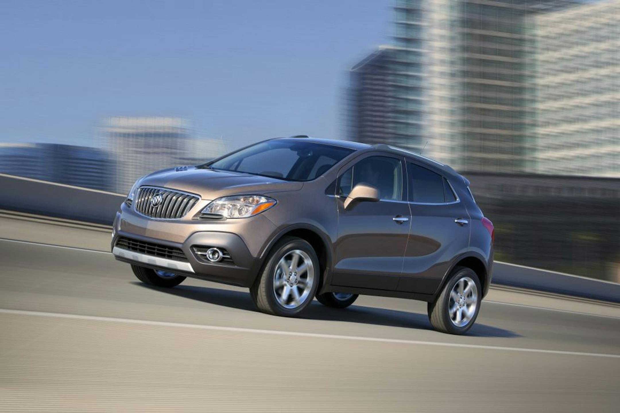 The 2013 Buick Encore, which goes on sale in February 2013, is an early entrant into the next hot market segment: subcompact luxury crossovers.