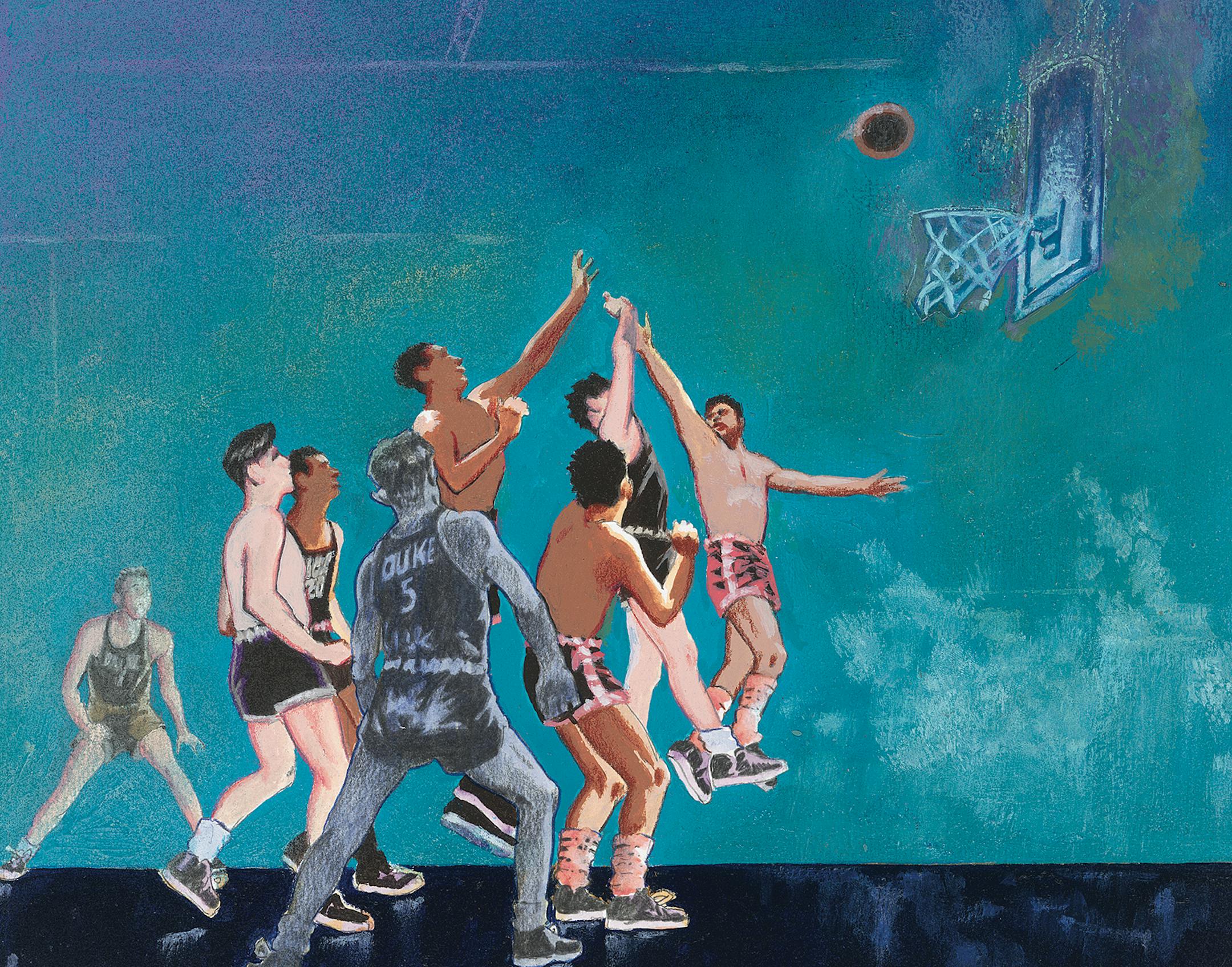 From &#x2018;Game Changer,&#x2019; by John Coy, illustrated by Randy DuBurke, published by Carolrhoda Books, an imprint of Lerner Publishing Group, 2015