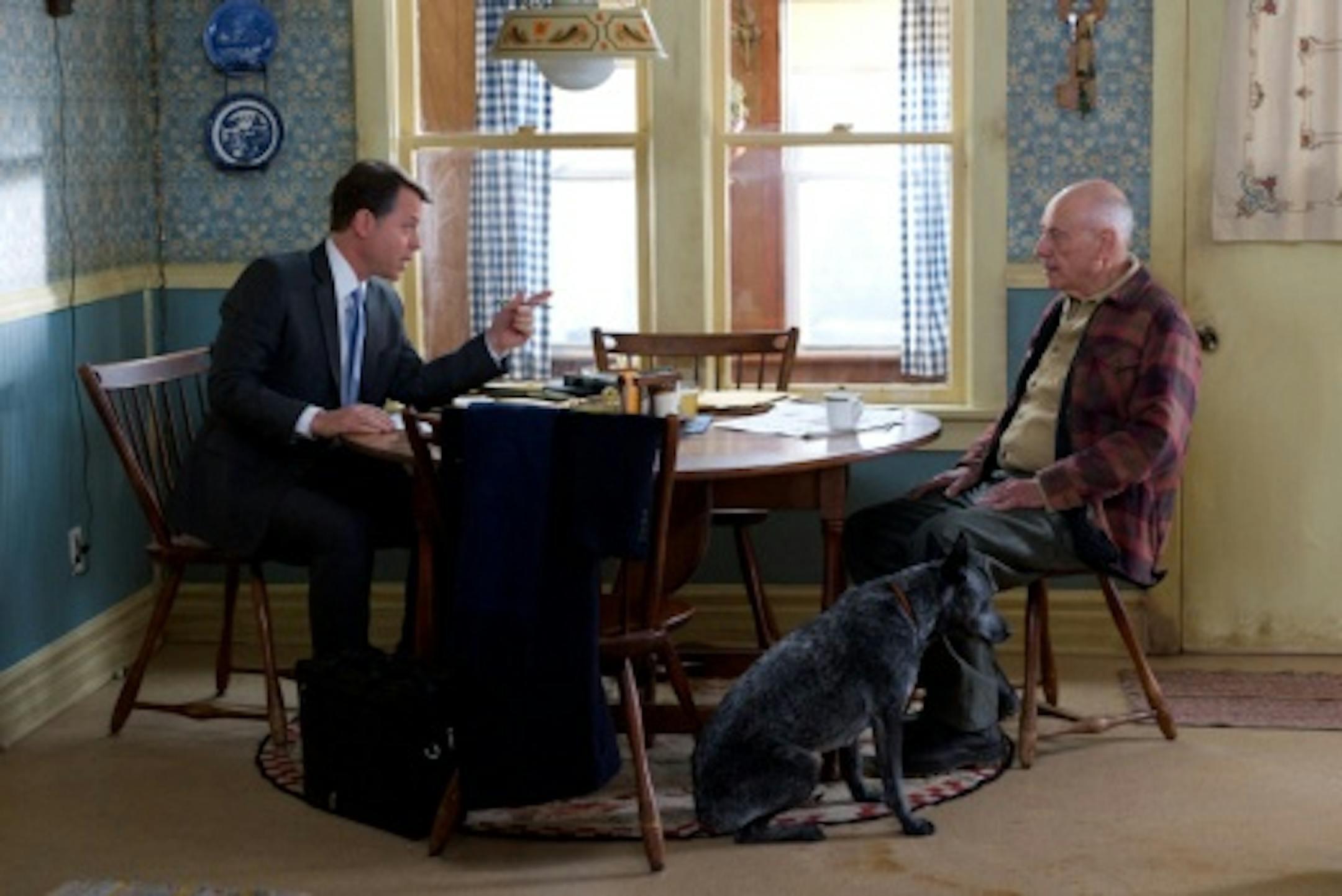 Greg Kinnear and Alan Arkin in the locally-filmed "Thin Ice." Photo: ATO Pictures