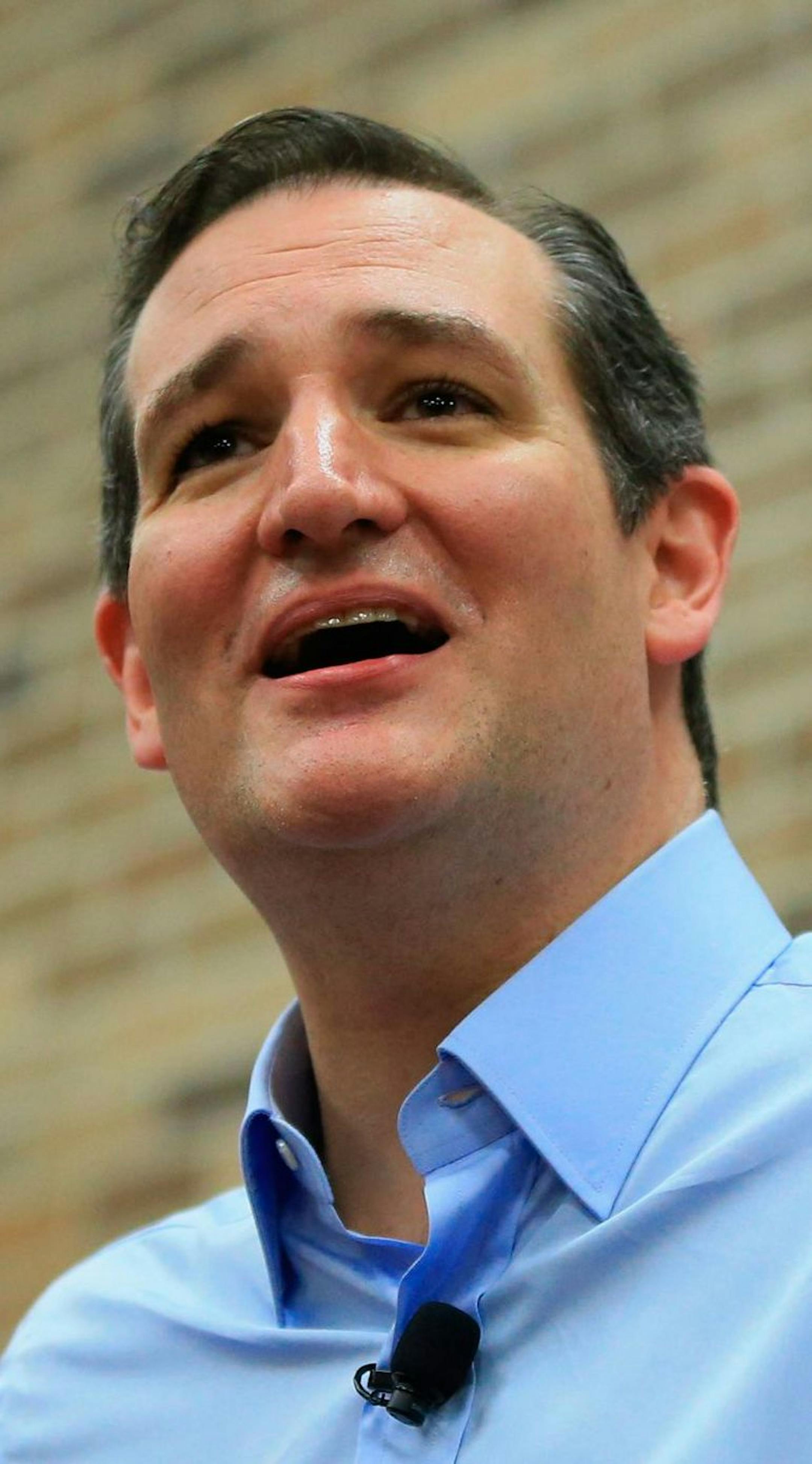 This photo combination shows, from left, Democratic presidential candidate Hillary Rodham Clinton, left, Republican presidential candidate, U.S. Sen. Ted Cruz, of Texas, and Republican presidential candidate Rand Paul, of Kentucky. Small businesses arenít in the dire straits they were four years ago, but presidential candidates arenít letting go of an issue they think will get them votes. (AP Photo/Charlie Neibergall/Nati Harnik/Carloyn Kaster) ORG XMIT: NYBZ196
