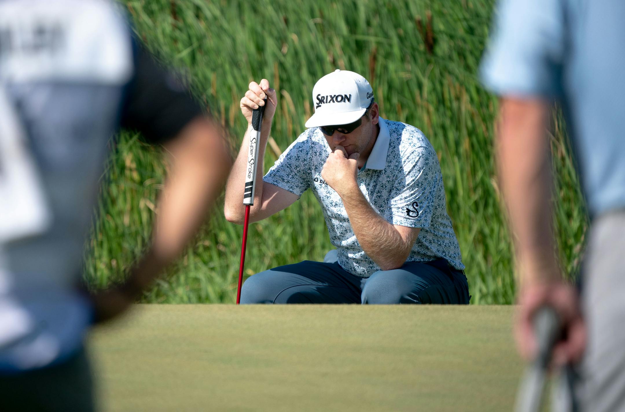 Ryan Brehm waits for his next move on the 10th hole during the 3M Open.
