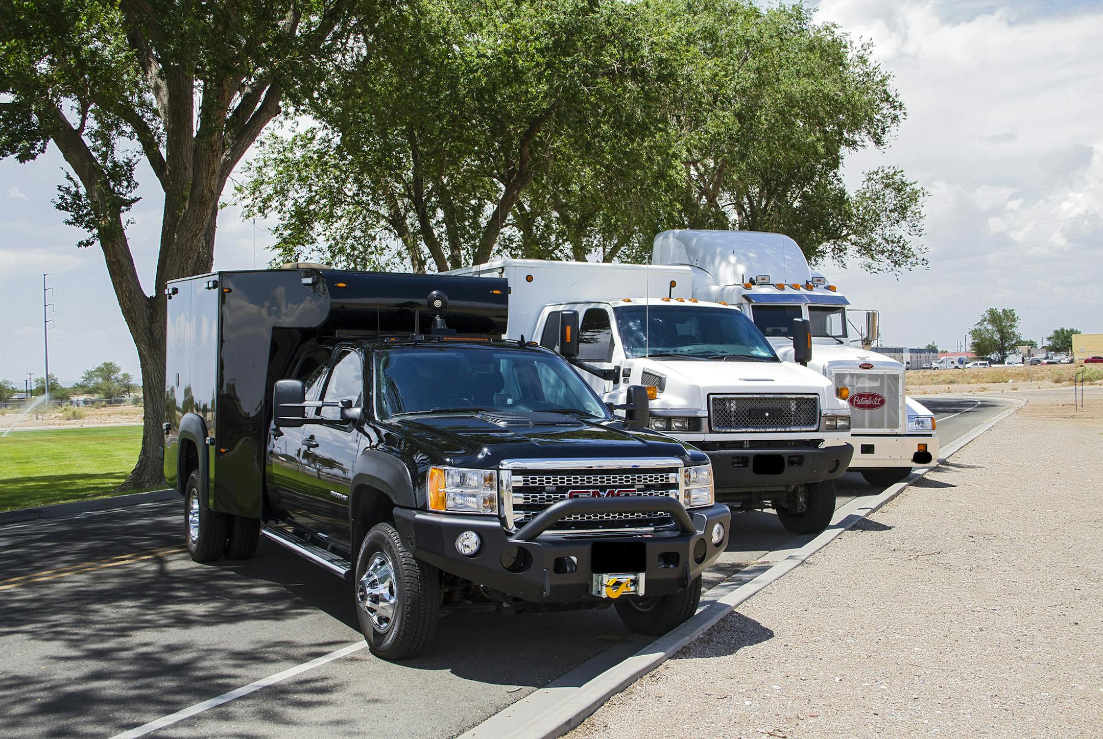 OST's rigs haul nuclear weapons, components, plutonium and highly enriched uranium on the nation's highways each day. (Office of Secure Transportation/National Nuclear Security Admin)