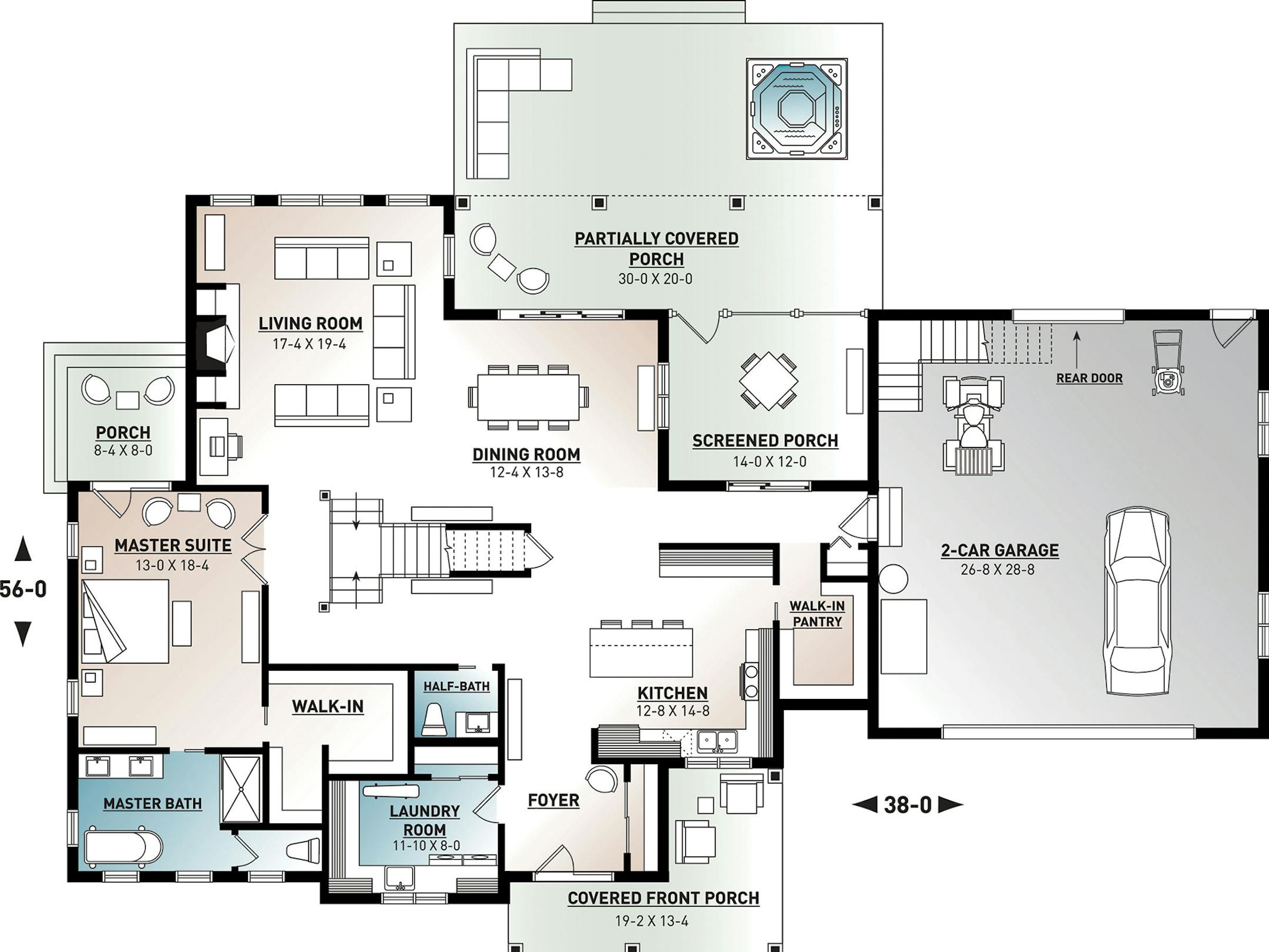 Home plan: Classic meets modern