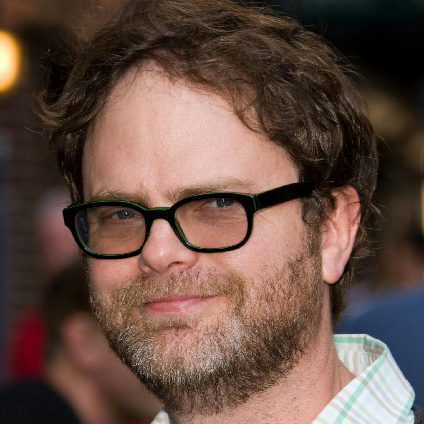 FILE - In this July 6, 2010 file photo, actor Rainn Wilson arrives for a taping of "The Late Show with David Letterman" in New York. (AP Photo/Charles Sykes, File) ORG XMIT: MIN2013091210102818