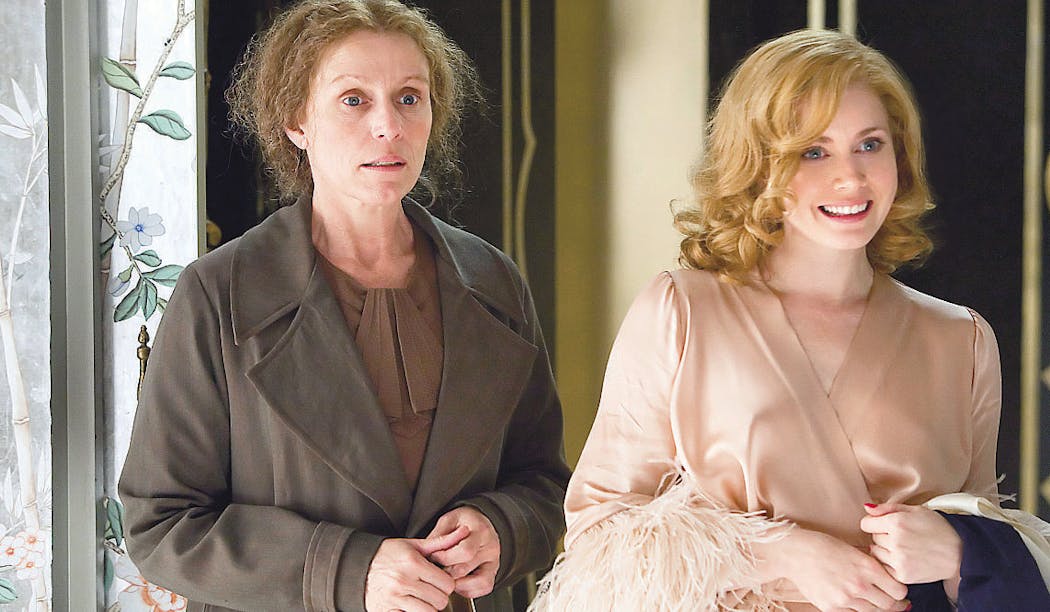Frances McDormand and Amy Adams in “Miss Pettigrew Lives for a Day”
