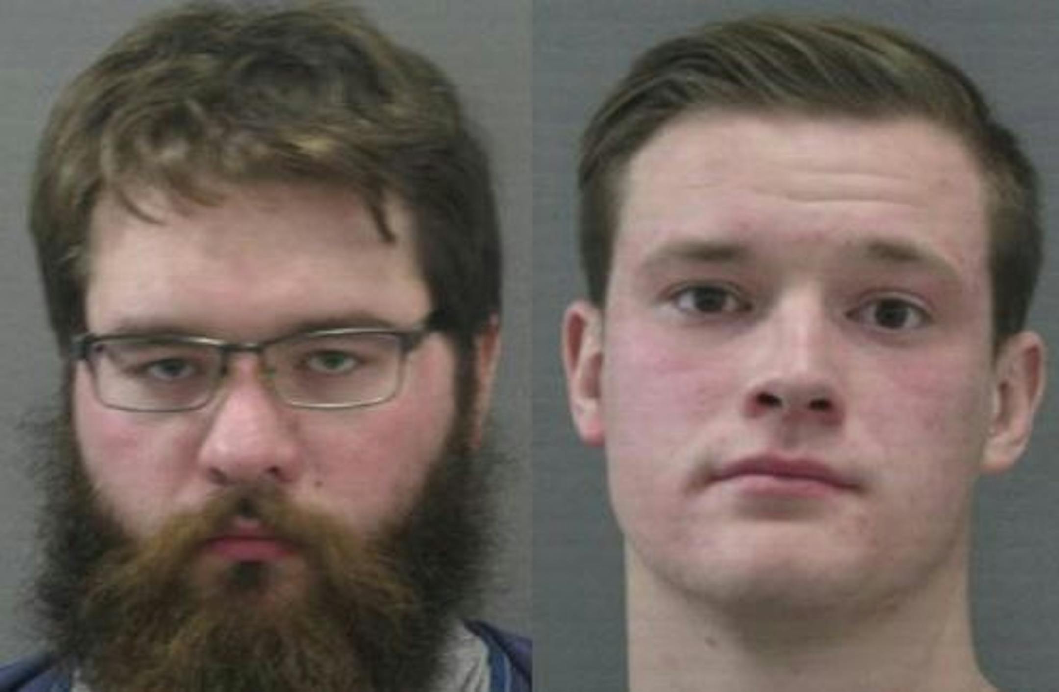 From left: Michael Brewster, Harvey Holcombe Credit: Carver County jail