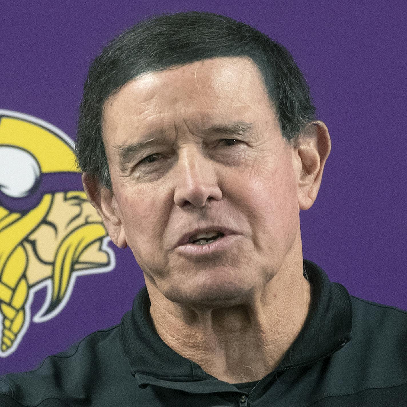 Vikings Senior Defensive Assistant Dom Capers fielded questions from the press during a press conference at TCO Performance Center, Tuesday, February 11, 2020 in Eagan, MN. ] ELIZABETH FLORES • liz.flores@startribune.com