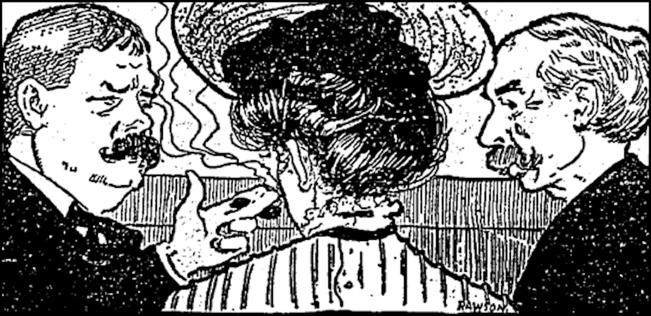 July 21, 1907: Tribune Girl Talks With Fire Chief