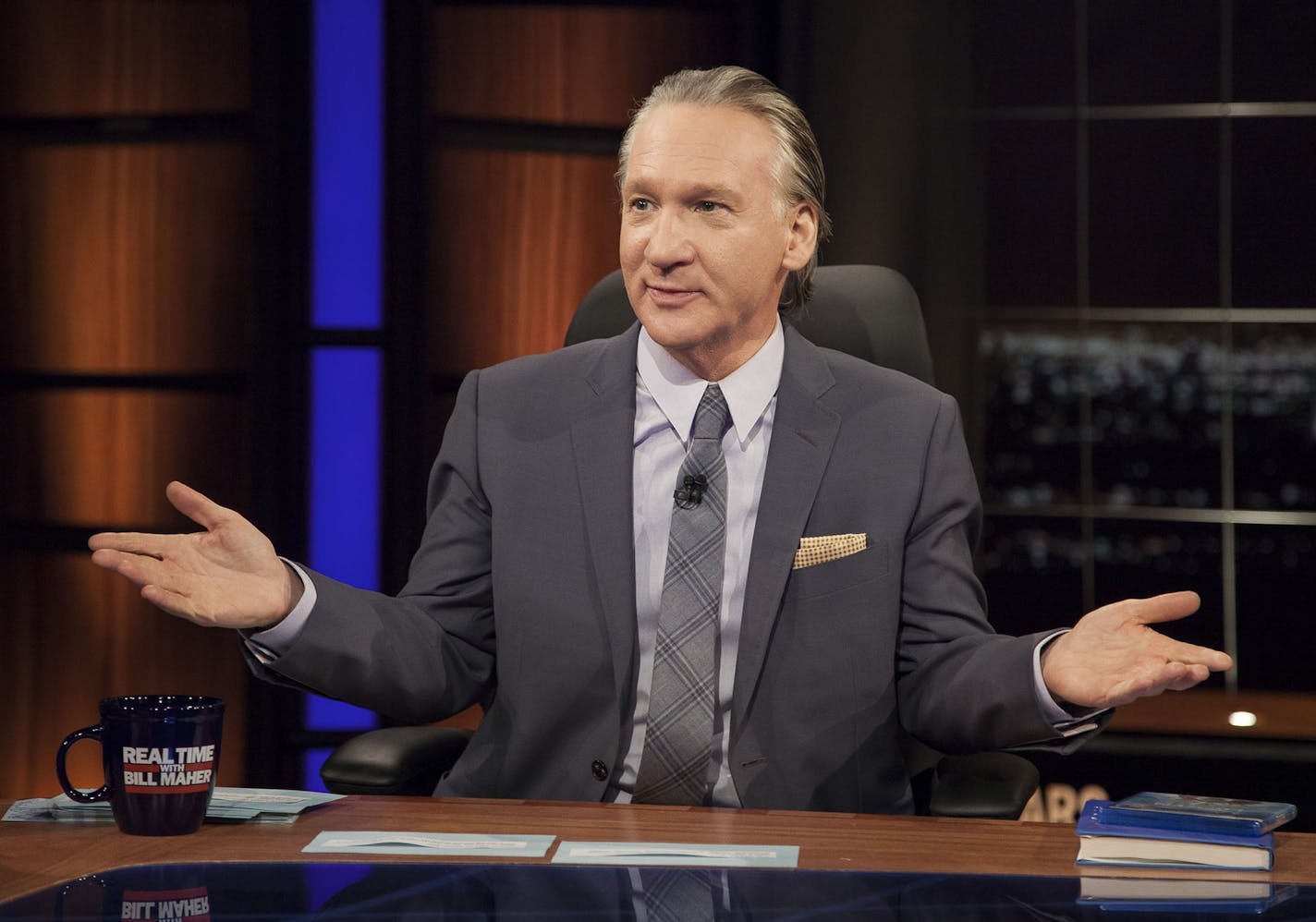 REAL TIME WITH BILL MAHER March 28, 2014: Bill Maher. photo: Janet Van Ham, HBO ORG XMIT: Season 12