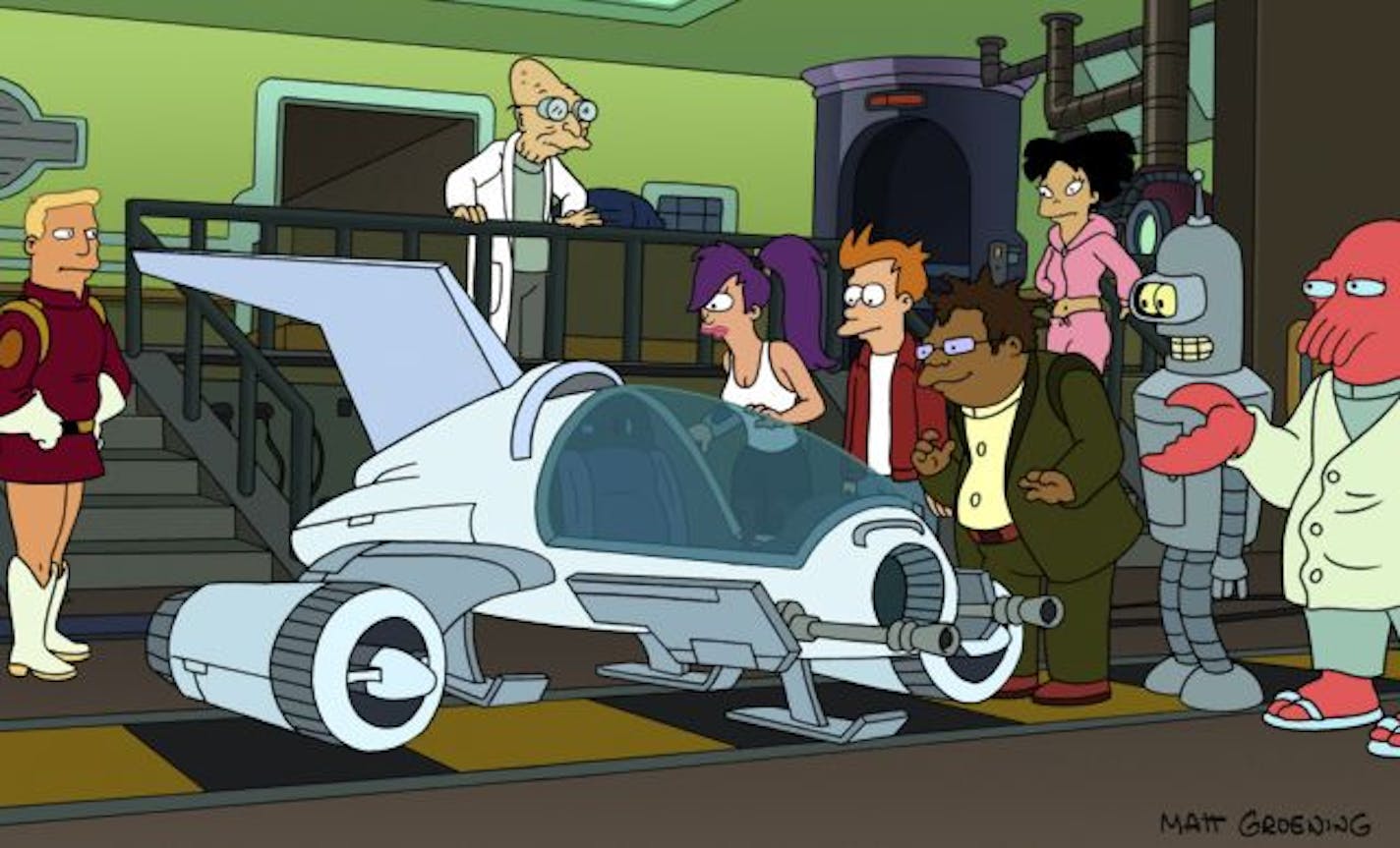 "Futurama" has found a new home on Comedy Central.