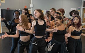 Students at FAIR School for Arts practice their dance routine on May 5. Minneapolis is taking steps to ensure kids citywide have access to high-qualit