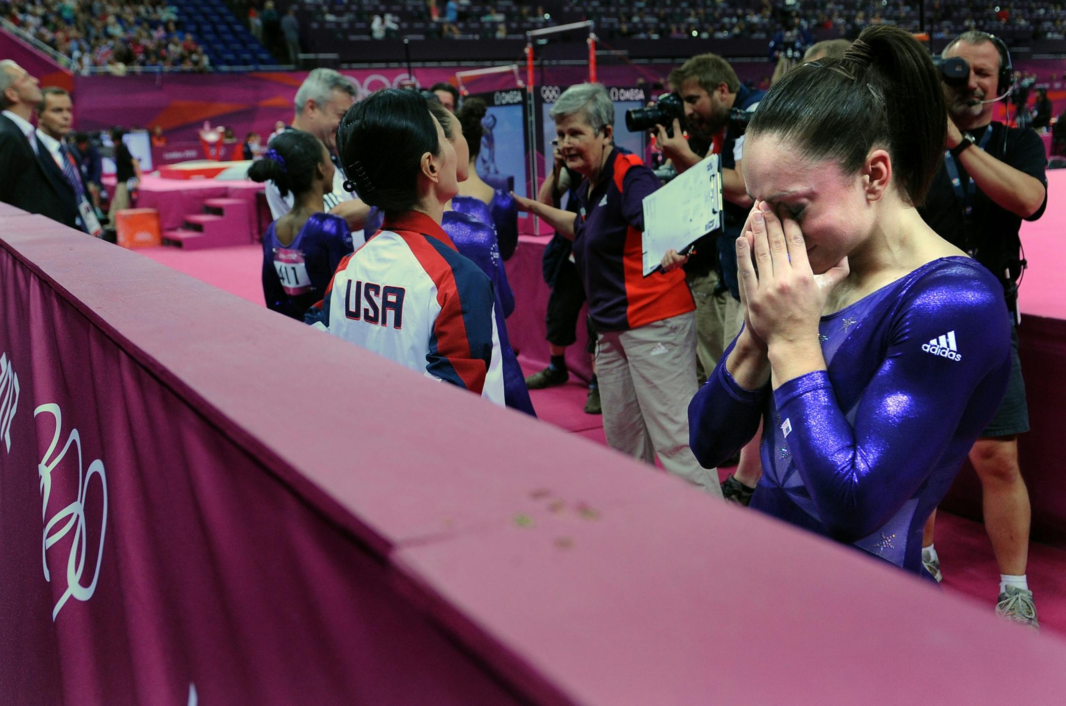 Jordyn Wieber cried after not making the women's all-around finals