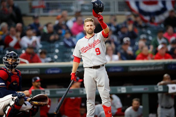 Former Twins second baseman Brian Dozier waved to the fans at Target Field when he returned to play against his old club in September of 2019 with the