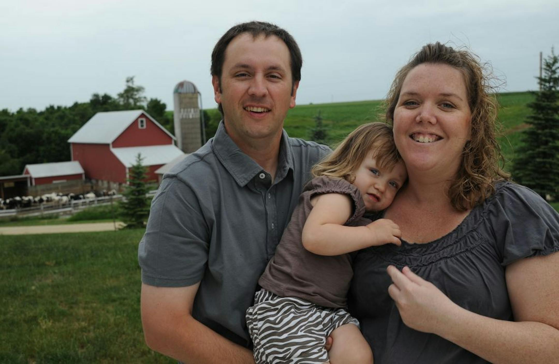 Jon Kuhn is the fifth generation to work the family farm growing crops and raising beef cattle in Farmington, Minn.The Kuhn family farm has been honored as one of two Dakota County Century Farms. It's been in Jon Kuhn's family since his great-great-grandfather bought the land in 1912. Now he lives on the farm with his wife Andrea and their 2 year old daughter Brynley