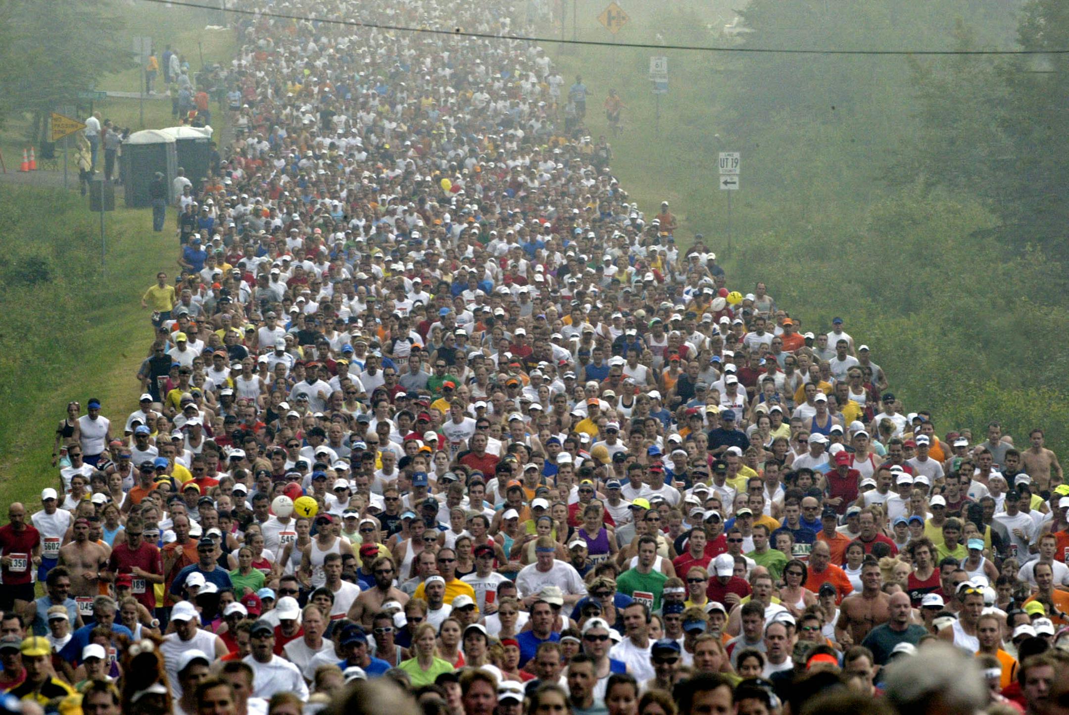 About 10,000 runners are expected to compete in Grandma's Marathon on Saturday. Thousands more will compete in other races.