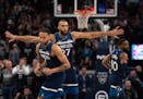 A scuffle on the sidelines between Kyle Anderson and Rudy Gobert was a lowlight for the Wolves last season. After defeating Detroit on Wednesday for t