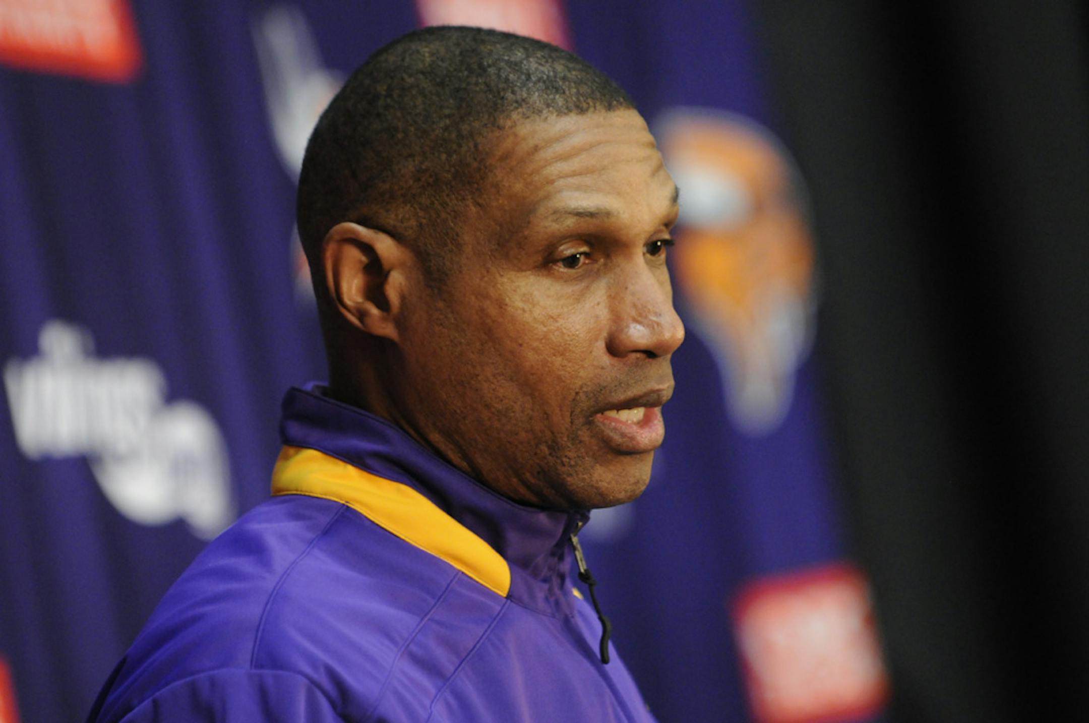 Vikings coach Leslie Frazier