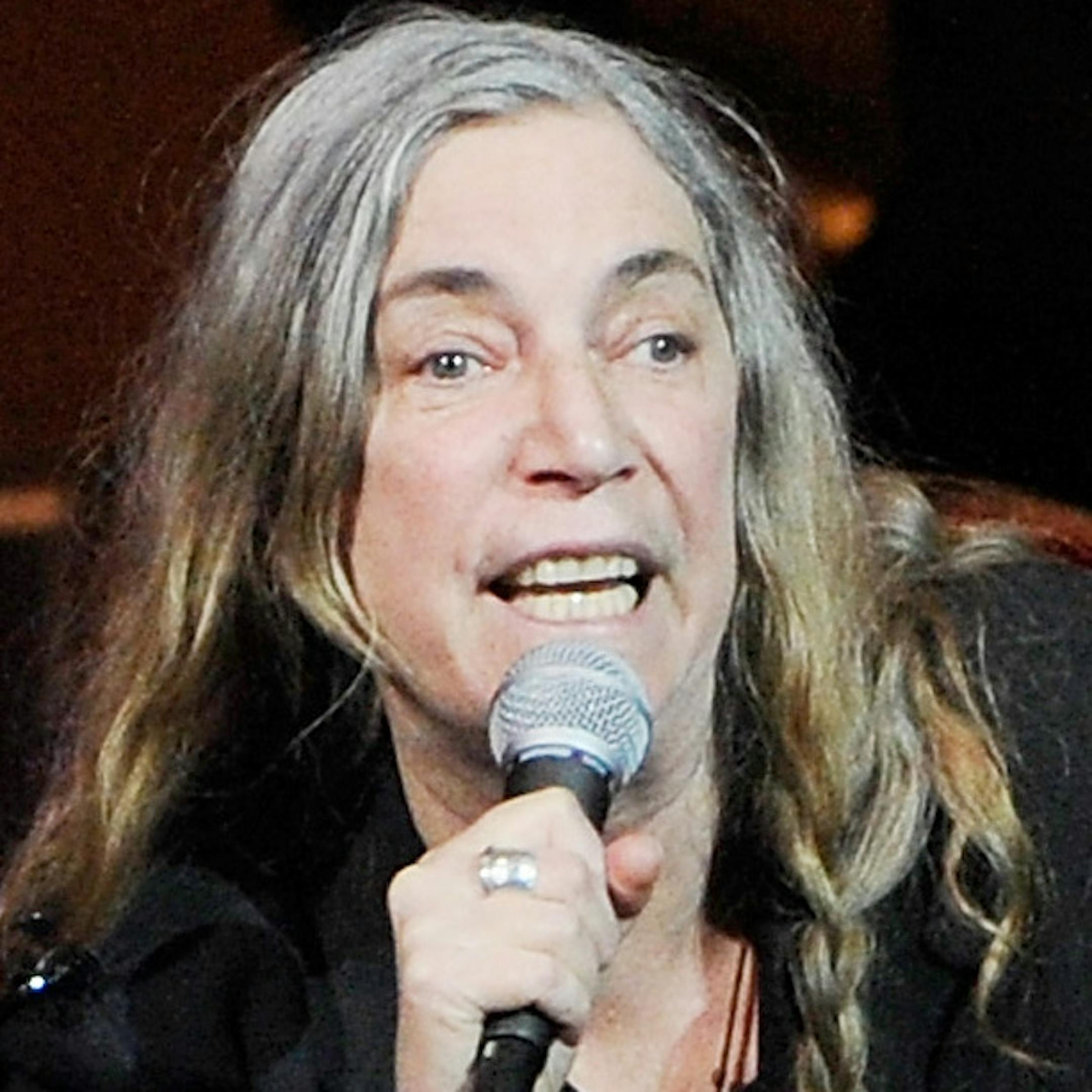 Singer-songwriter Patti Smith performs at the 24th Annual Tibet House U.S. benefit concert at Carnegie Hall on Tuesday, March 11, 2014 in New York. Photo by Evan Agostini/Invision/AP)