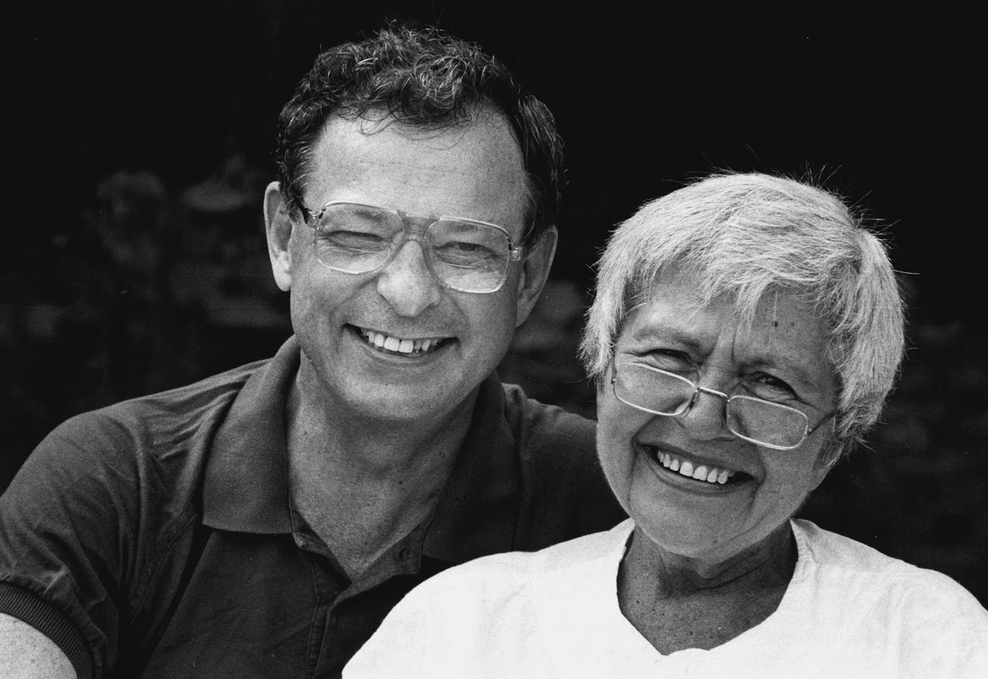 Donald Fraser and his wife, Arvonne, in June, 1986. (Stormi Greener/Minneapolis Star Tribune/TNS) ORG XMIT: 1328416