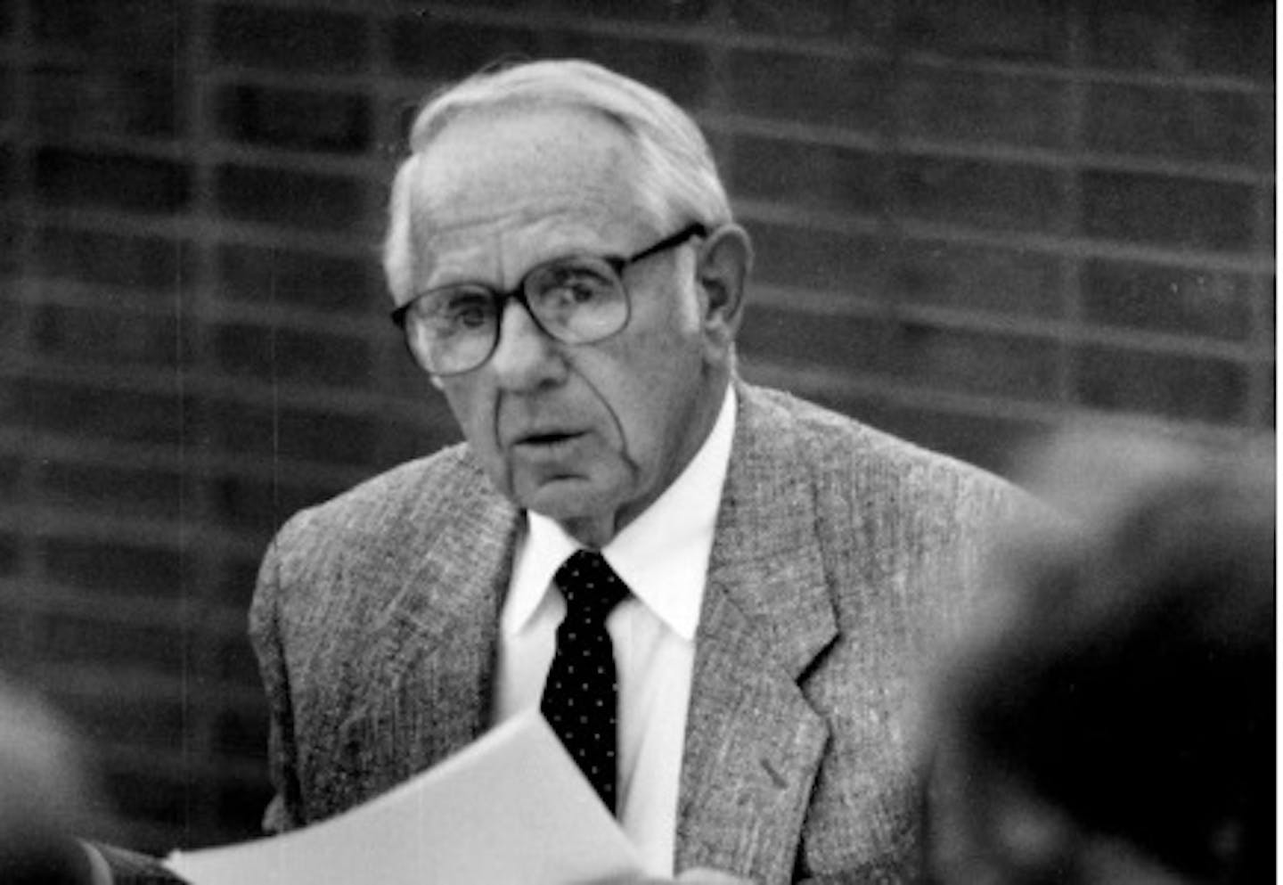 Charlie Hooley in August 1993, during his time as mayor of Stillwater