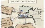 Sack cartoon: Current state of the Upper Midwest