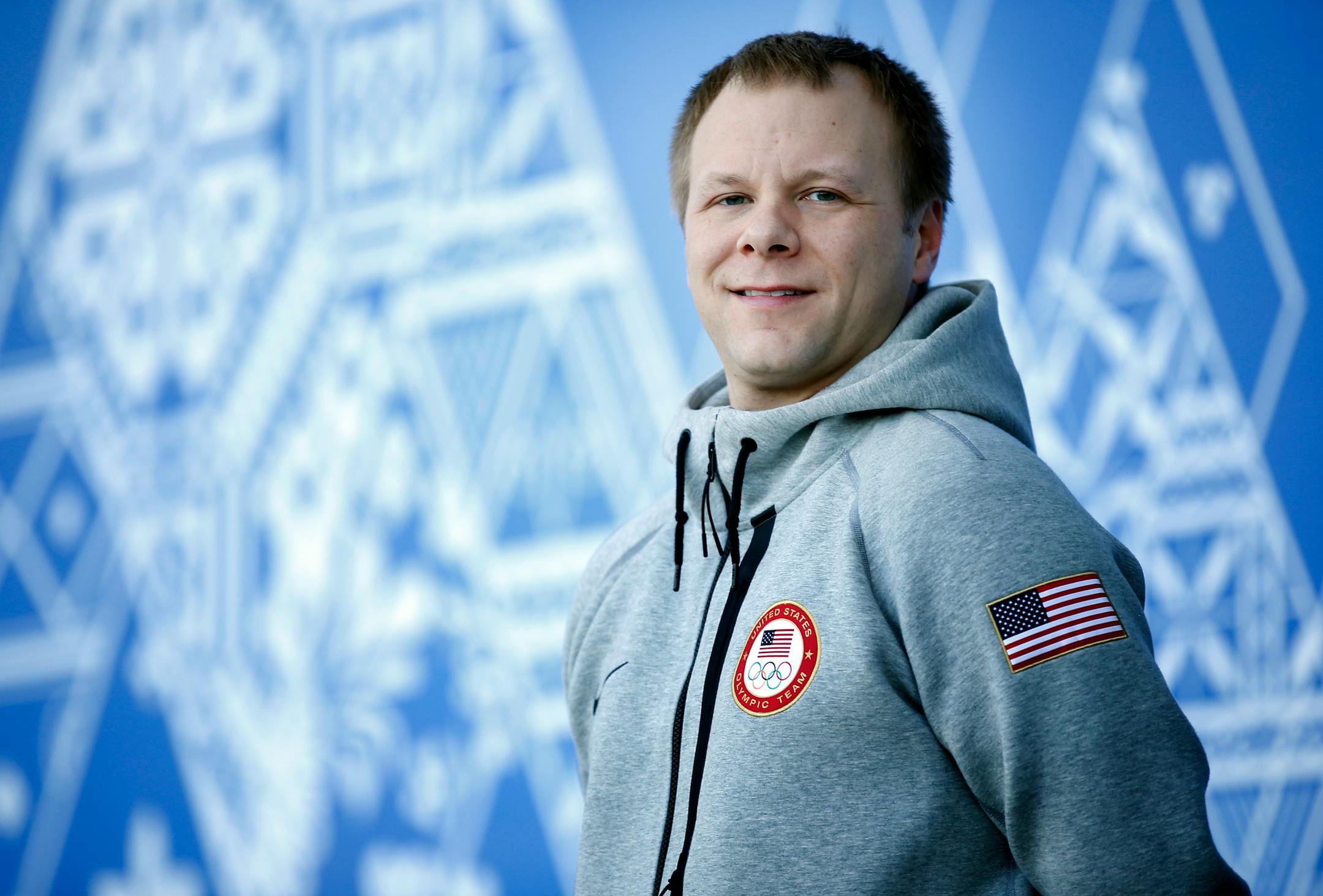 Team USA curler Jeff Isaacson, photographed in Sochi, Russia on Feb. 7, 2014.