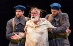 Steve Yoakam as King Lear in "King Lear" at the Guthrie Theater.