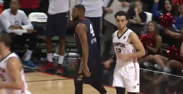 Tyus Jones played for the Idaho Stampede of the D-League last season.