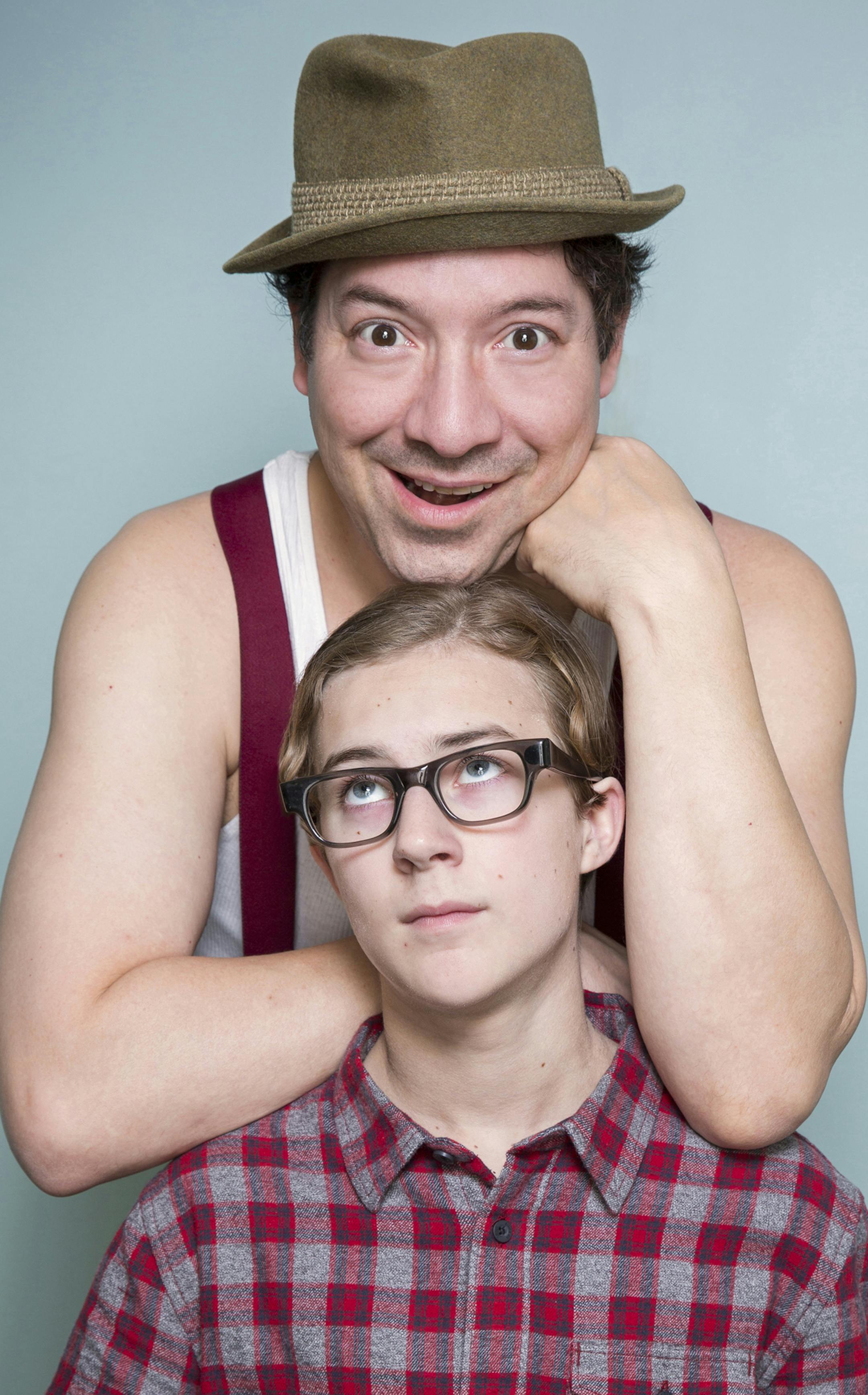 Mark Mattison and Parker Miller in "A Thousand Clowns."